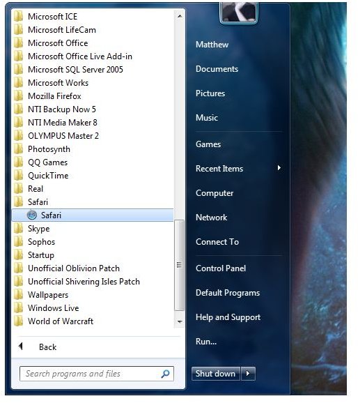 How to Uninstall Safari 5 from Windows