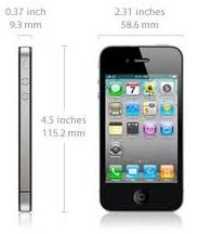 iphone dimensions