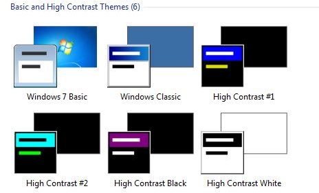 basic themes