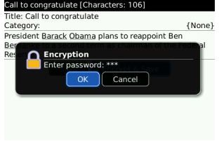 ActionPad screenshot encryption