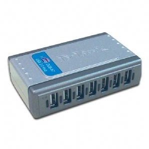 D-Link 7 Port USB Splitter Hub