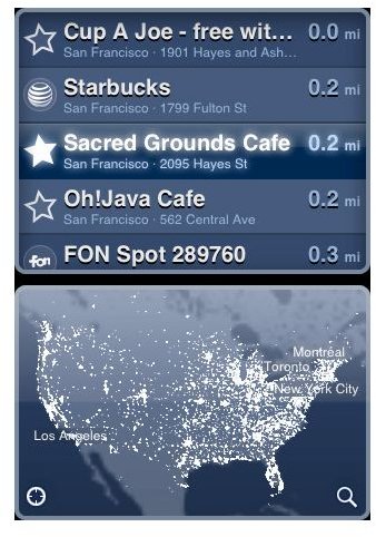 Spots - The WiFi Hotspot Directory iPhone App