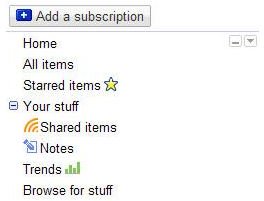 create rss feed google reader