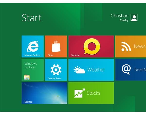 Installing the Windows 8 Developer Preview