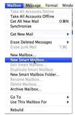 Creating & Deleting Smart Mailboxes in Apple Mail