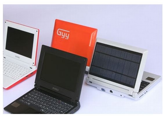 iunika solar powered laptop