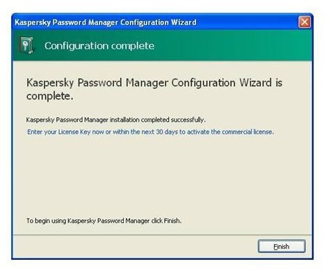 kaspersky manager password