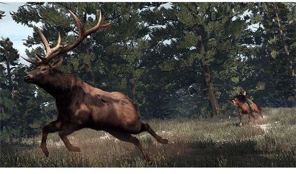Red Dead Redemption Hunting Elk