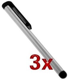 GTMax Silver Touch Screen Stylus Pen