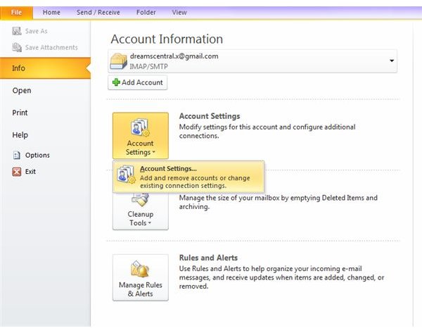 How to Delete Email Accounts Microsoft Outlook - A Step by ...