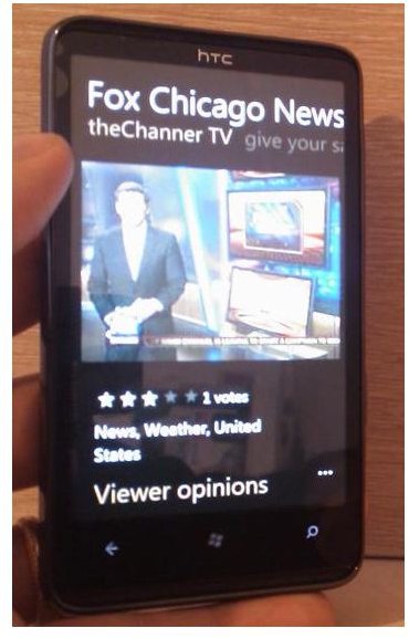 The Channer for Windows Phone 7
