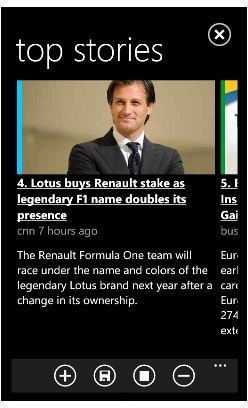 Find the news you want with Project Emporia for Windows Phone 7