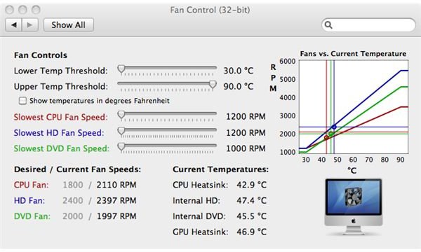 macs fan control work for imac