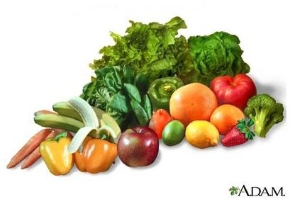 Fruits & Vegetables (can help prevent the development of breast cancer)