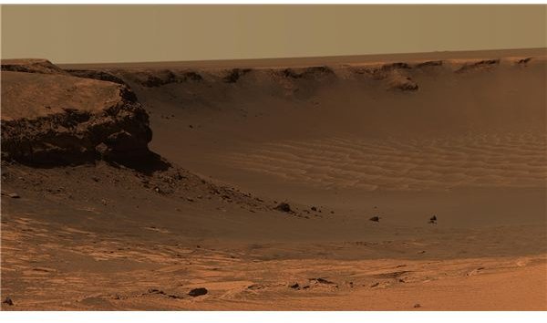 Victoria Crater as imaged by Opportunity