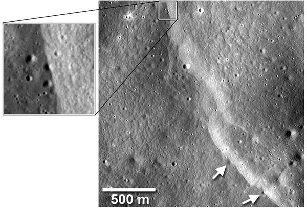 The Moon Is Shrinking!  So Says Data From NASA’s Lunar Reconnaissance Orbiter