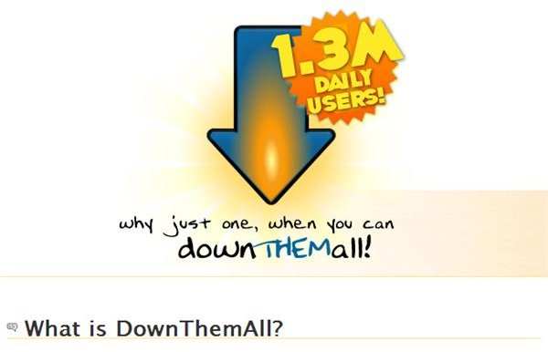 DownThemAll Firefox Add-on; How to Install & Configure