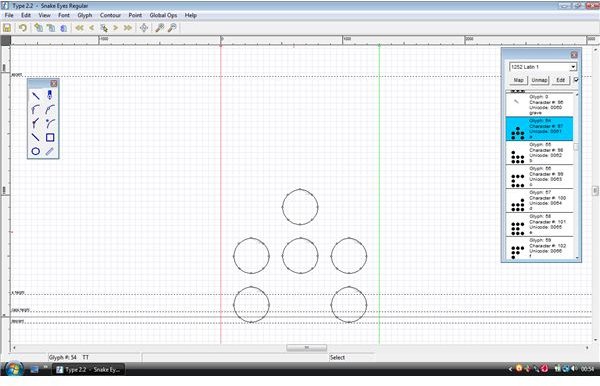 glyphs mini apply a glyph to multiple characters