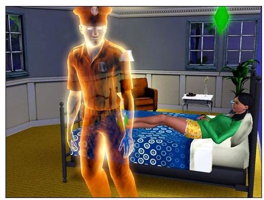 Sims 3 Death and Ghosts Guide Red Ghost