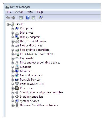 Use Device Manager to Scan for Hardware Changes