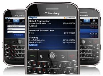 PayPal Blackberry