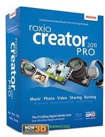 Roxio Creator 2011 with 3D