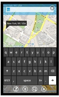 gMaps app for Windows Phone 7