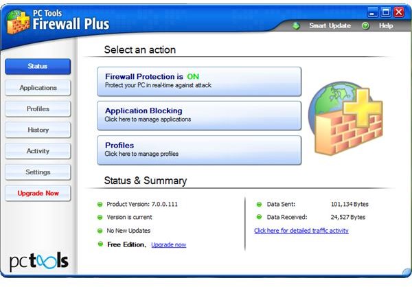 PC Tools Firewall Plus 7 is a Great Firewall for Windows