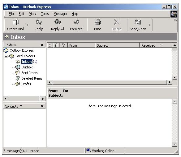 outlook express 6 64 bits