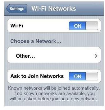 wi-fi networks for iphone