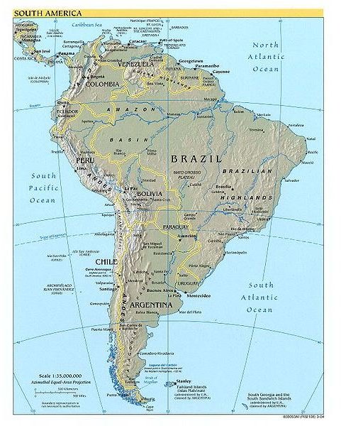 Lesson on South America for Middle School Students: Create Video Presentations