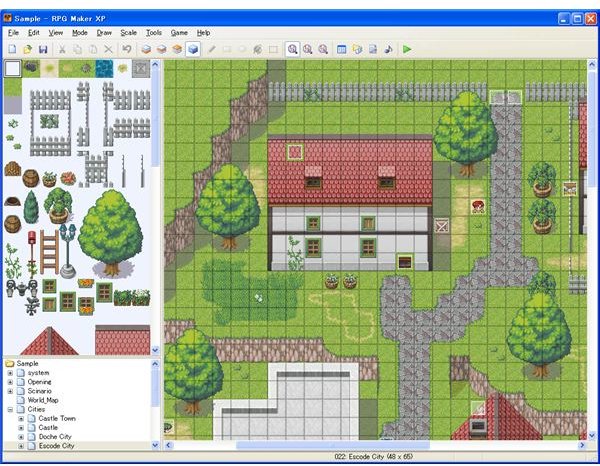 RPG Maker Interface