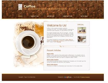 Free: Catering Web Page Templates For Your Business