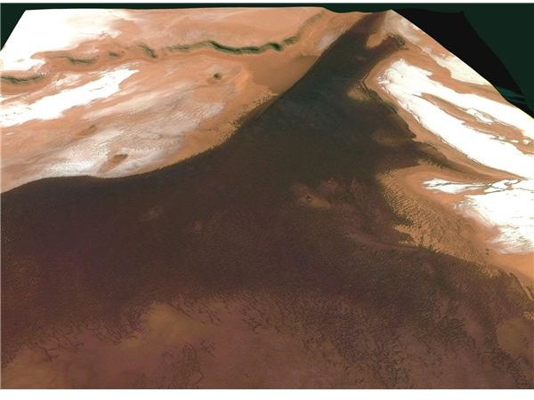 Volcanoes on Mars