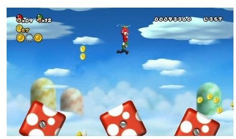 Co-op in New Super Mario Bros. Wii