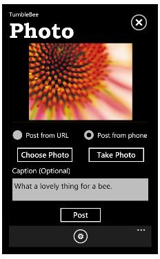 Mobile Blogging with the Windows Phone 7 Tumblr App