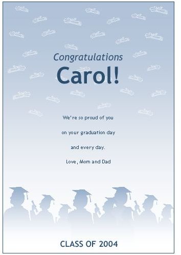 Graduation Template