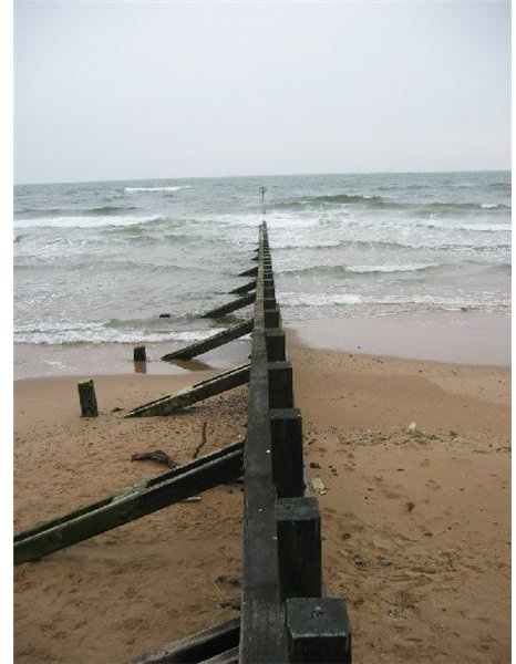 Groyne Used for Shore Protection