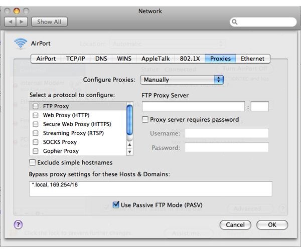 Connecting to Mac Proxy Servers - Bright Hub