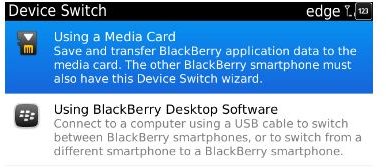 Setting Up BlackBerry OS 7