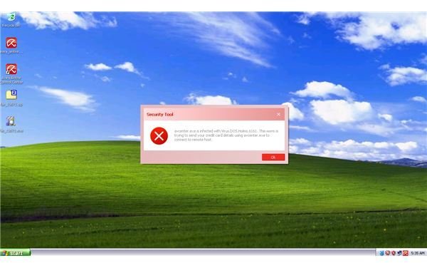 AntiVir is Blocked by Security Tool virus