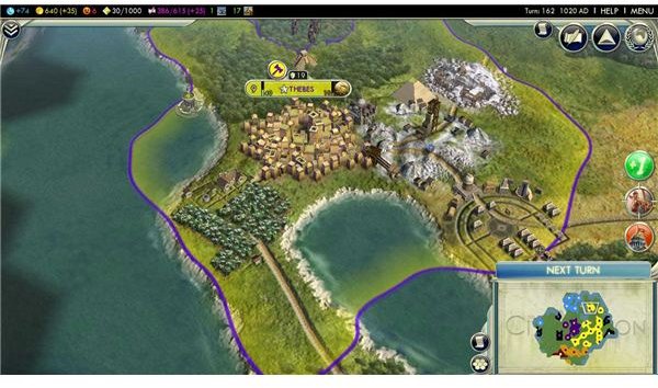 Civ 5 Thebes