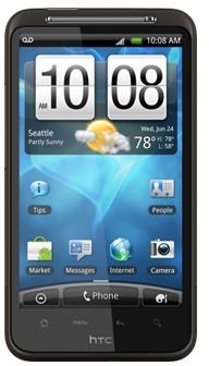 HTC Inspire front view-att