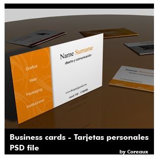 Business card templates by Coreaux