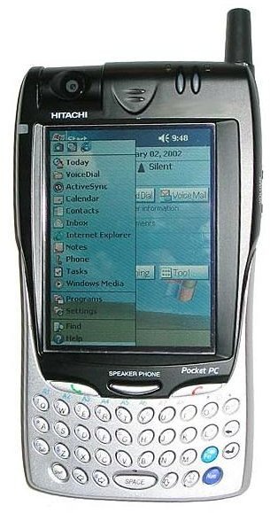 Мобильный телефон 1000. Hitachi sh g1000. Коммуникатор для Hitachi. Телефон Хитачи. Pocket PC2005.07.