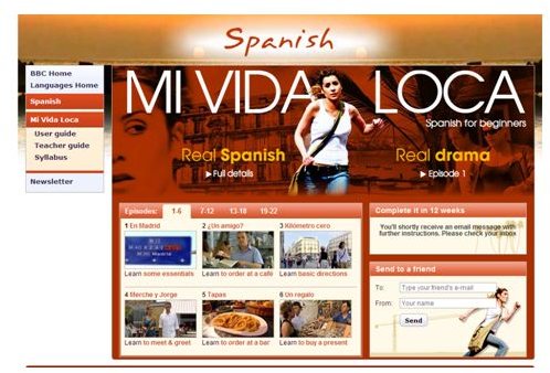 A Review of "Mi Vida Loca": Free Online Spanish Course From the BBC