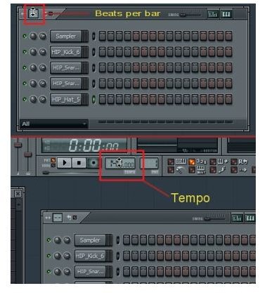Tempo and Beats per bar