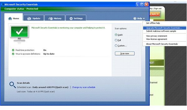 Microsoft Security Essentials Upgrade – How to Upgrade and Deal with Problems