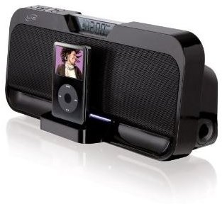 iLive IS208B Stereo Speaker System with iPod Dock