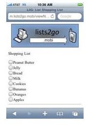 Lists2go